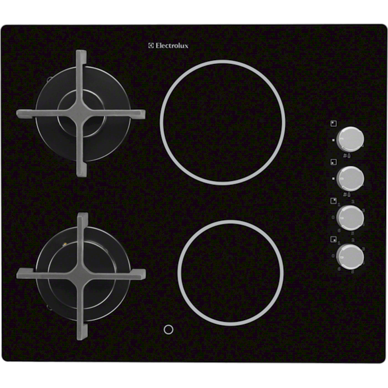 Kombinovaná varná deska Electrolux černá EGE6172NOK