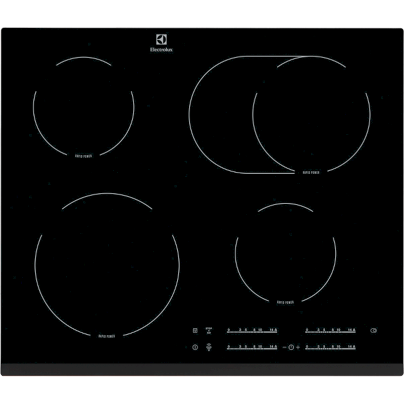 Sklokeramická varná deska Electrolux černá EHF65451FK