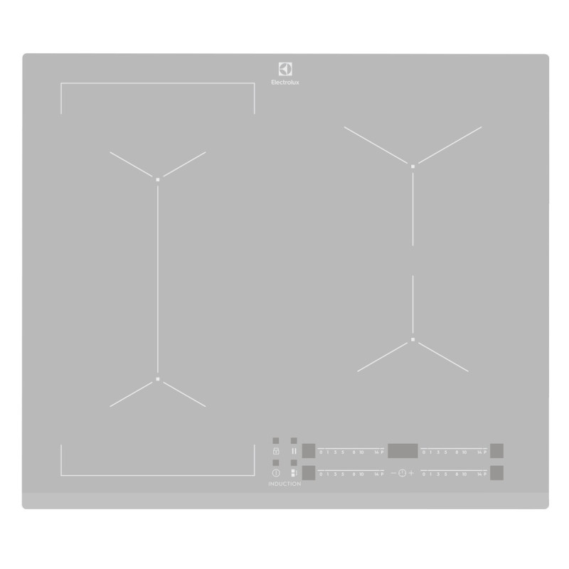 Indukční varná deska Electrolux bílá EIV63440BS