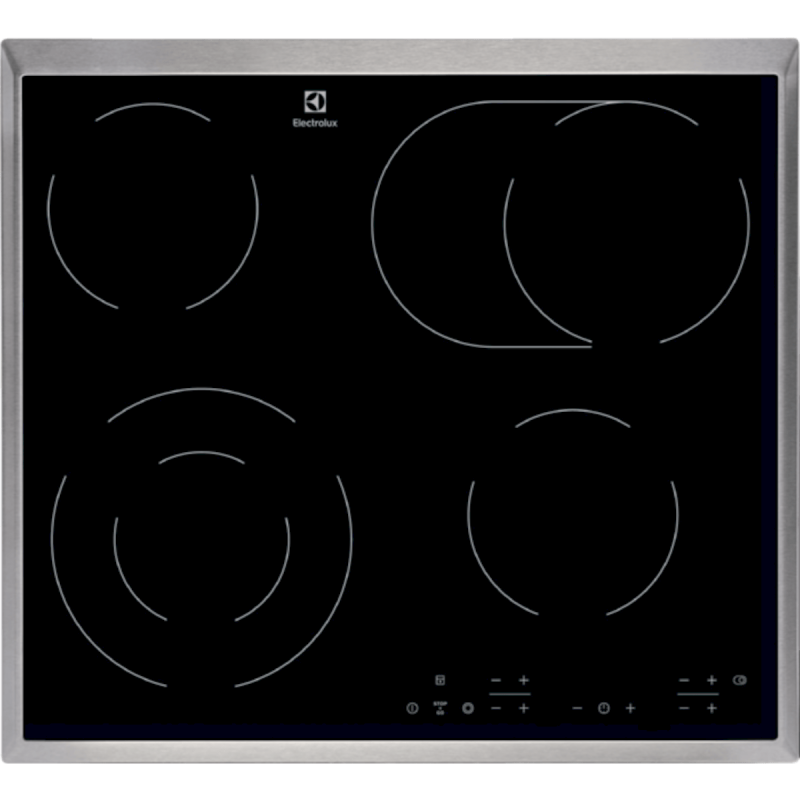 Sklokeramická varná deska Electrolux černá EHF6346XOK