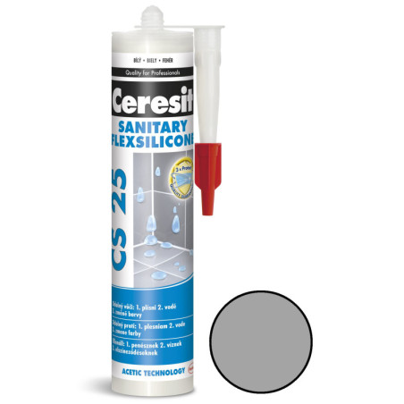 Silikon Ceresit CS 25 platinum 280 ml CS2514