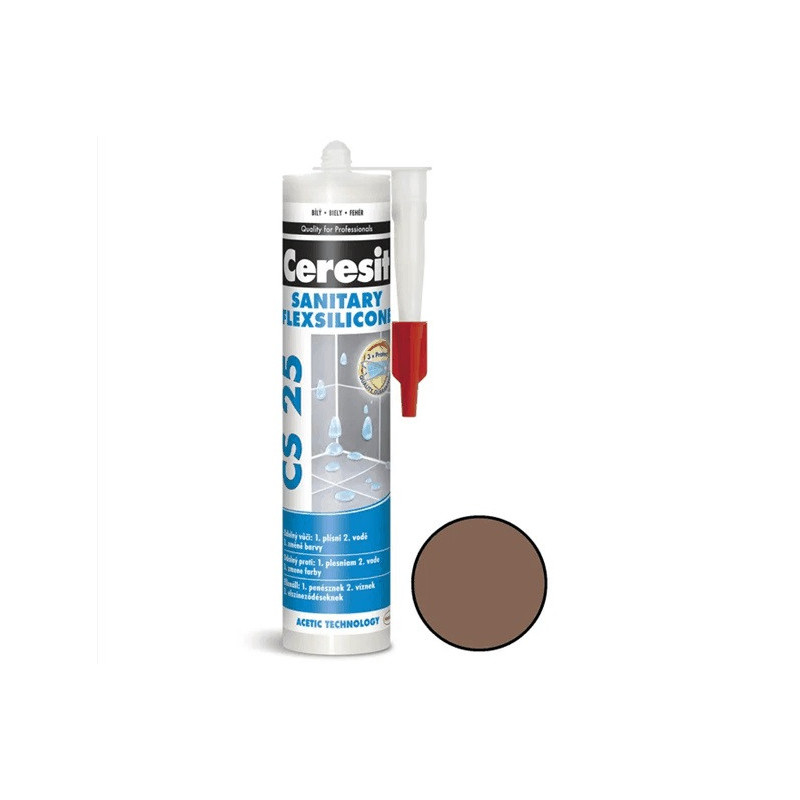 Silikon Ceresit CS 25 almond brown 280 ml CS25145