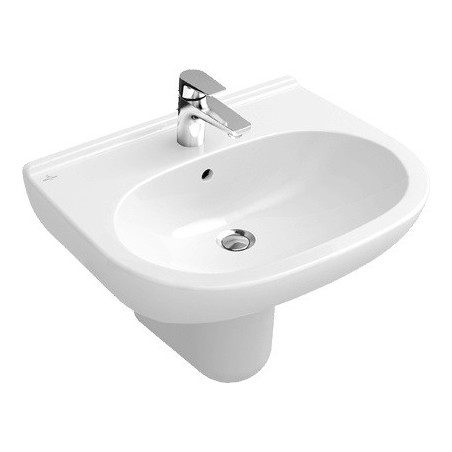 Závěsné umyvadlo Villeroy & Boch O.Novo 55x45 cm alpská bílá 51605601