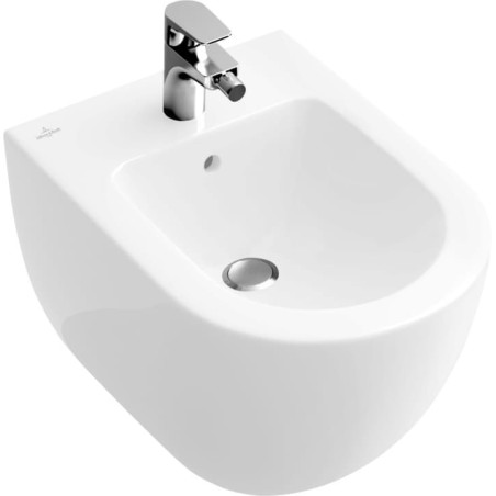 Závěsný bidet Villeroy & Boch Subway 2.0 35,5x48 cm alpská bílá 54060001