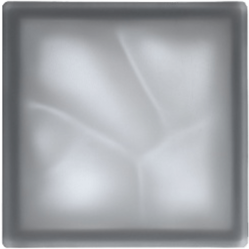 Luxfera Glassblocks grey 19x19x8 cm mat 1908WGREY2S