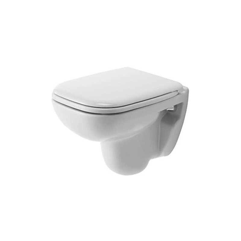 Duravit D-Code závěsné WC Compact, s HygieneGlaze, alpská bílá 22110920002