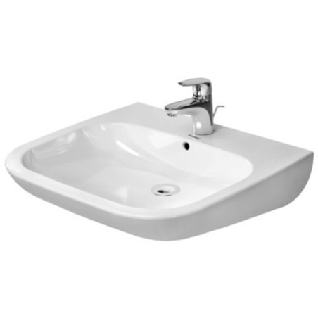 Umyvadlo Duravit D-Code 60x55,5 cm otvor pro baterii uprostřed 23126000002