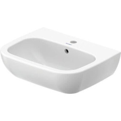 Umyvadlo Duravit D-Code 55x43 cm otvor pro baterii, s přetokem 23105500002