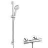 Sprchová baterie Hansgrohe Crometta 100 se sprchovým setem 150 mm bílá/chrom 27031400