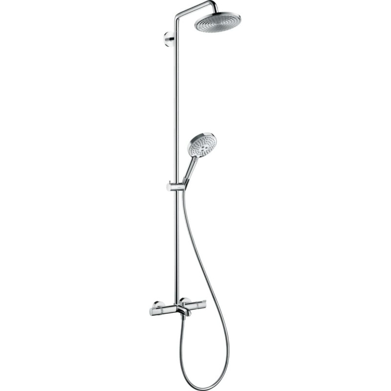 Sprchový systém Hansgrohe Raindance S na stěnu s termostatickou baterií chrom 27117000