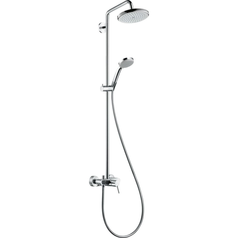 Sprchový systém Hansgrohe Croma na stěnu s pákovou baterií chrom 27222000