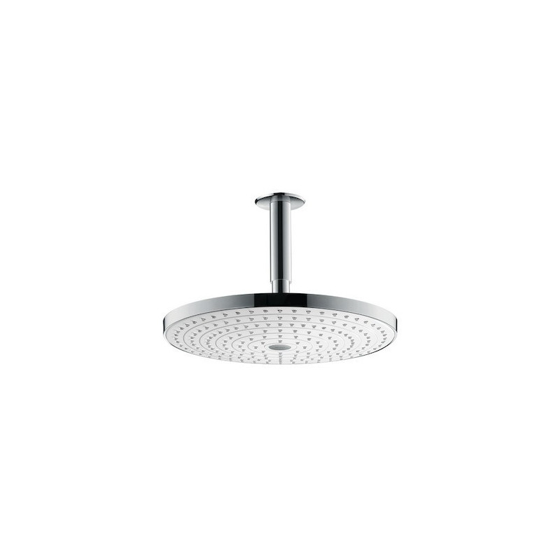 Hlavová sprcha Hansgrohe Raindance Select S strop včetně sprchového ramena bílá/chrom 27337400