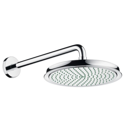 Hlavová sprcha Hansgrohe Raindance Classic na stěnu včetně sprchového ramena chrom 27424000