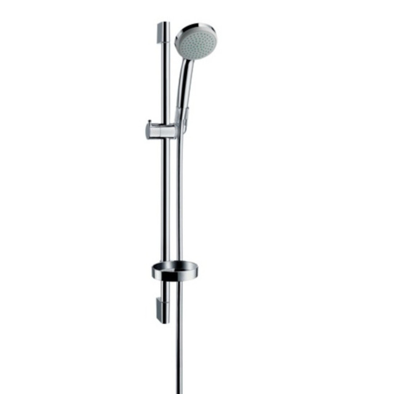 Sprchový set Hansgrohe Croma 100 s mýdlenkou chrom 27717000