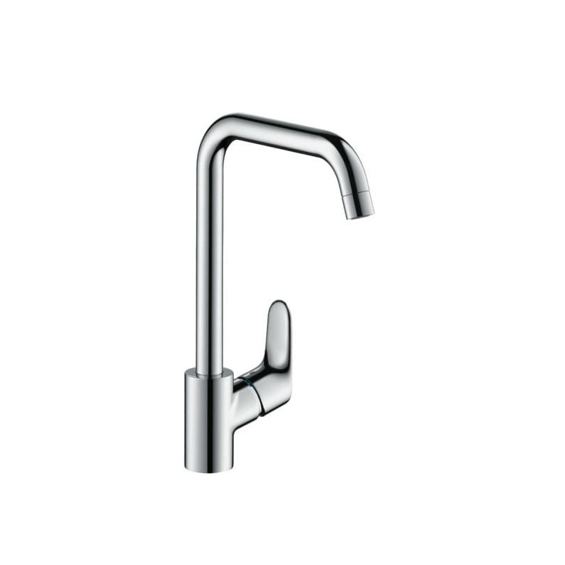 Dřezová baterie Hansgrohe Focus M41 s otočným ramínkem chrom 31820000