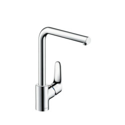 Dřezová baterie Hansgrohe Focus M41 s otočným ramínkem chrom 31817000