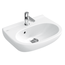 Umývátko Villeroy & Boch O.Novo 45x35 cm otvor pro baterii uprostřed 53604501