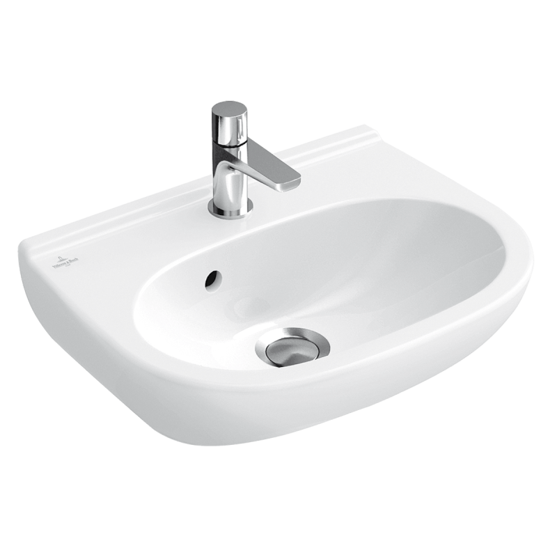 Umývátko Villeroy & Boch O.Novo 45x35 cm otvor pro baterii uprostřed 53604501