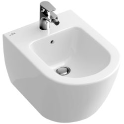 Bidet Villeroy & Boch Subway 2.0 závěsný, vnitřní přívod 54000001