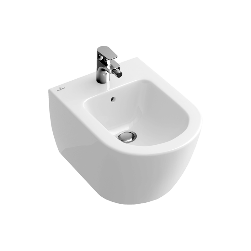 Bidet Villeroy & Boch Subway 2.0 závěsný, vnitřní přívod 54000001