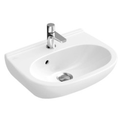 Umyvadlo Villeroy & Boch O.Novo 50x40 cm otvor pro baterii uprostřed 53605001