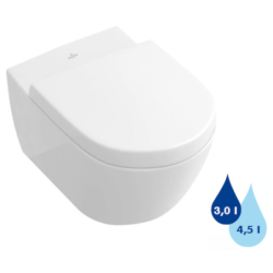 Wc závěsné Villeroy & Boch Subway 2.0 zadní odpad 56001001