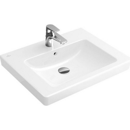 Umyvadlo Villeroy & Boch Subway 2.0 60x47 cm otvor pro baterii uprostřed 71136001