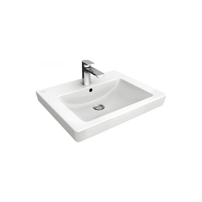 Umyvadlo Villeroy & Boch Subway 2.0 60x47 cm otvor pro baterii uprostřed 7113F001