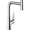 Dřezová baterie Hansgrohe Talis Select M51 s vytahovací sprškou chrom 72821000