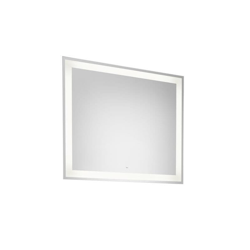 Zrcadlo s LED osvětlením Roca IRIDIA 80x70 cm chrom A812341000