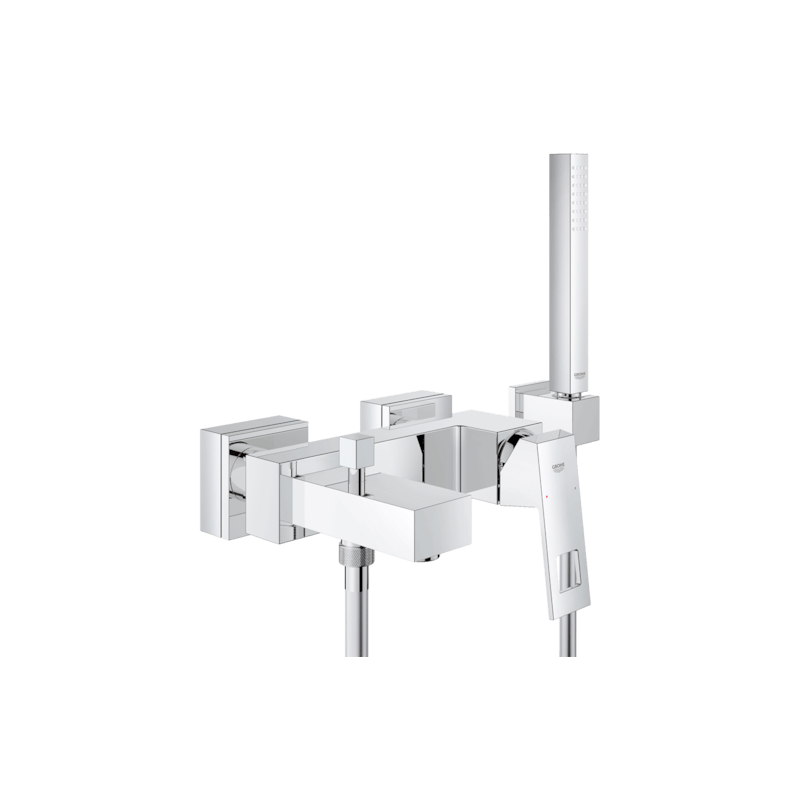 Vanová baterie Grohe Eurocube se sprchovým setem chrom 23141000