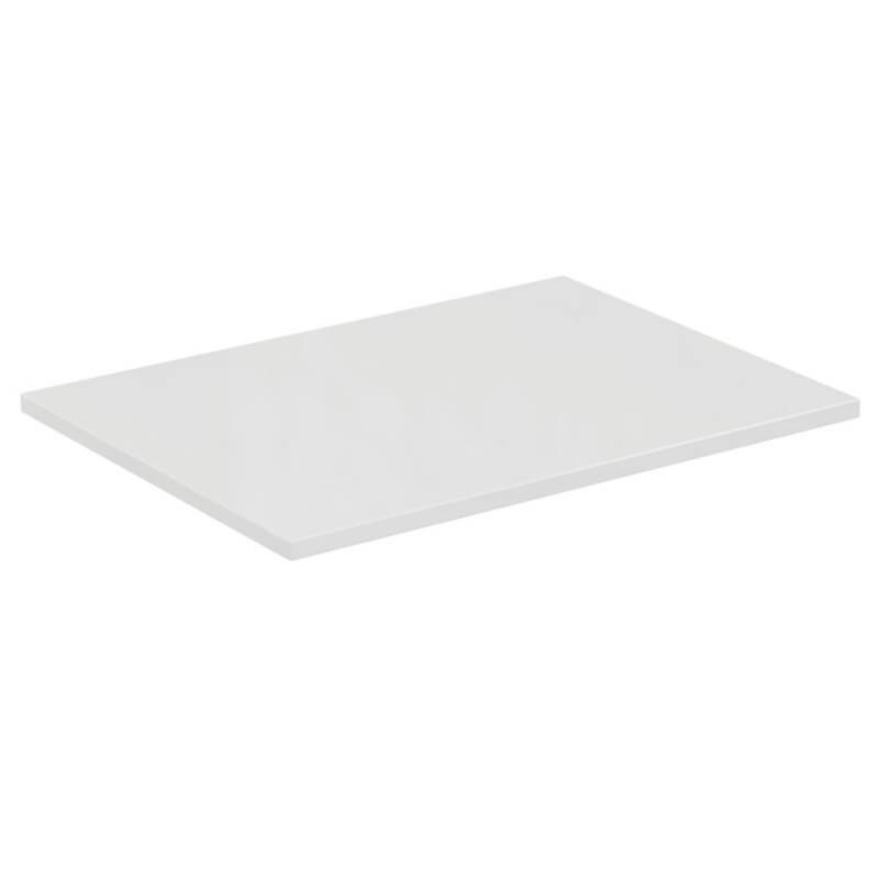 Deska pod umyvadlo Ideal Standard Connect Air 60,4x44,2x1,8 cm bílá lesk/bílá mat E0848B2