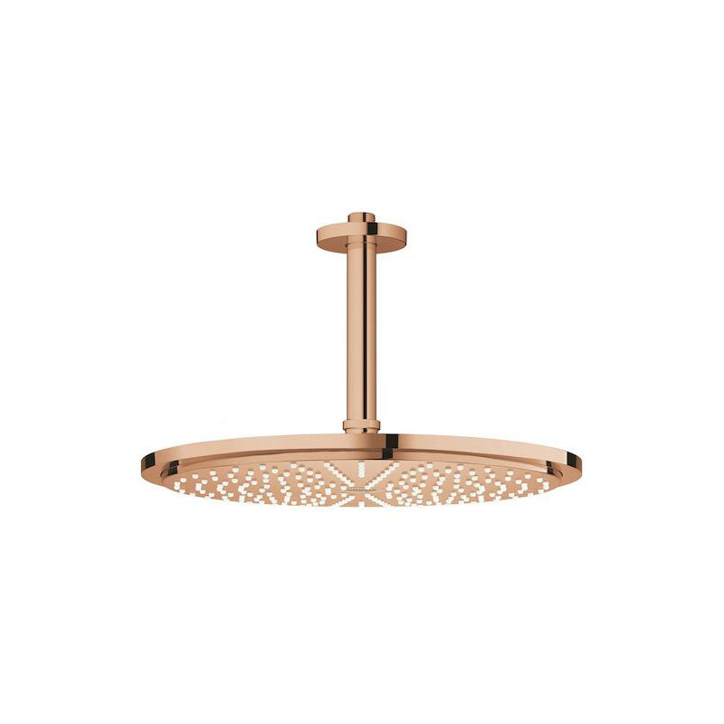 Hlavová sprcha Grohe Rainshower Cosmopolitan Metal včetně sprchového ramena Warm Sunset 26067DA0