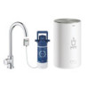 Dřezová baterie Grohe Red s výpustí chrom 30085001