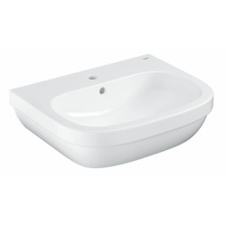 Umyvadlo Grohe Euro Ceramic 60x48 cm alpská bílá otvor pro baterii uprostřed 3933500H