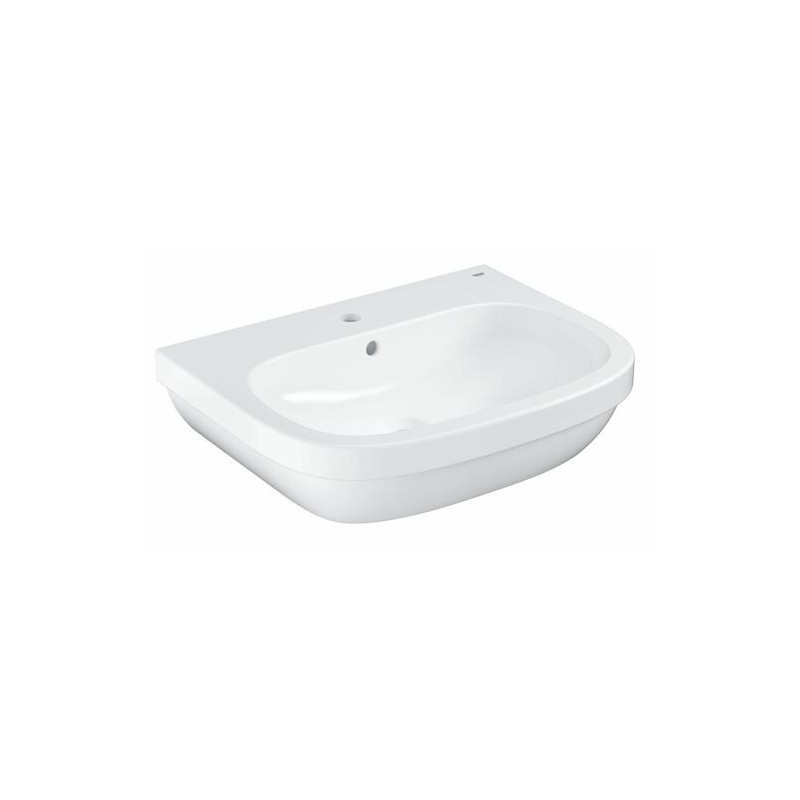 Umyvadlo Grohe Euro Ceramic 65x51,5 cm alpská bílá otvor pro baterii uprostřed 3932300H