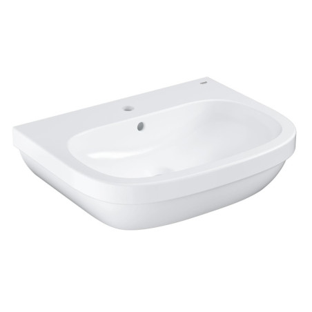 Umyvadlo Grohe Euro Ceramic 65x51,5 cm alpská bílá otvor pro baterii uprostřed 39323000