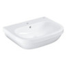 Umyvadlo Grohe Euro Ceramic 65x51,5 cm alpská bílá otvor pro baterii uprostřed 39323000