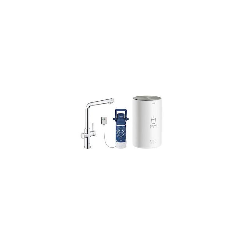 Dřezová baterie Grohe Red s výpustí chrom 30327001