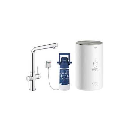 Dřezová baterie Grohe Red s výpustí chrom 30327001