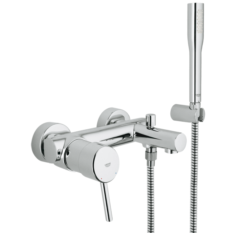 Vanová baterie Grohe Concetto New se sprchovým setem 150 mm chrom 32212001