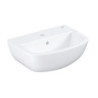 Umývátko Grohe Bau Ceramic 45,3x35,4 cm alpská bílá otvor pro baterii uprostřed 39424000