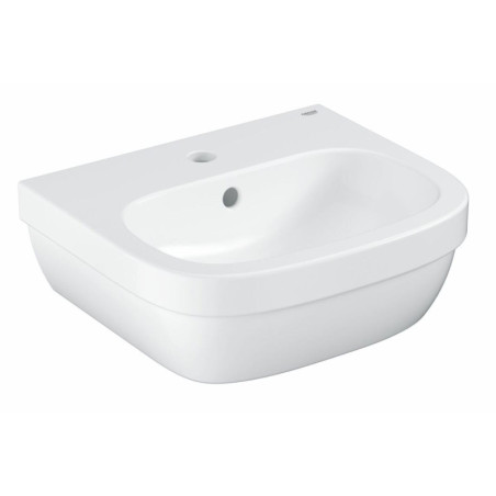 Umývátko Grohe Euro Ceramic 45x40 cm alpská bílá otvor pro baterii uprostřed 3932400H