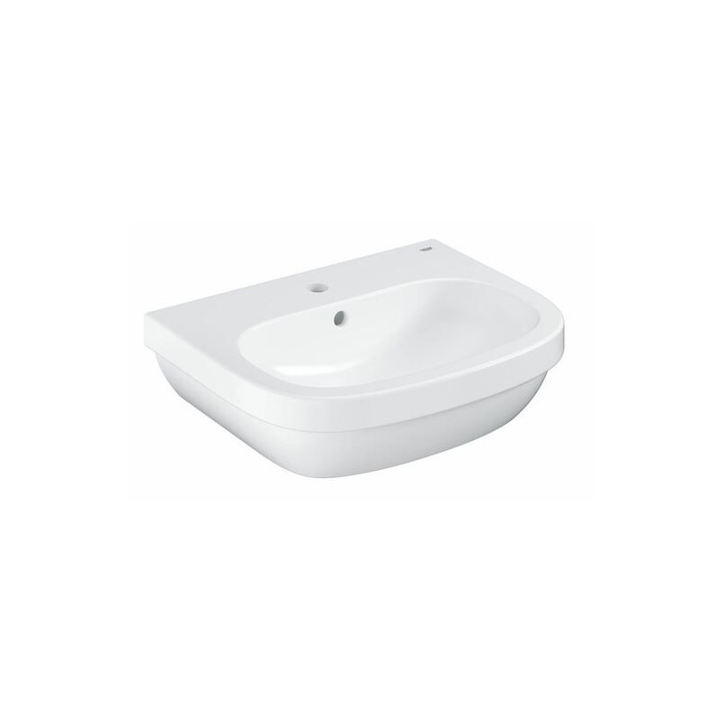 Umyvadlo Grohe Euro Ceramic 55x45 cm alpská bílá otvor pro baterii uprostřed 3933600H